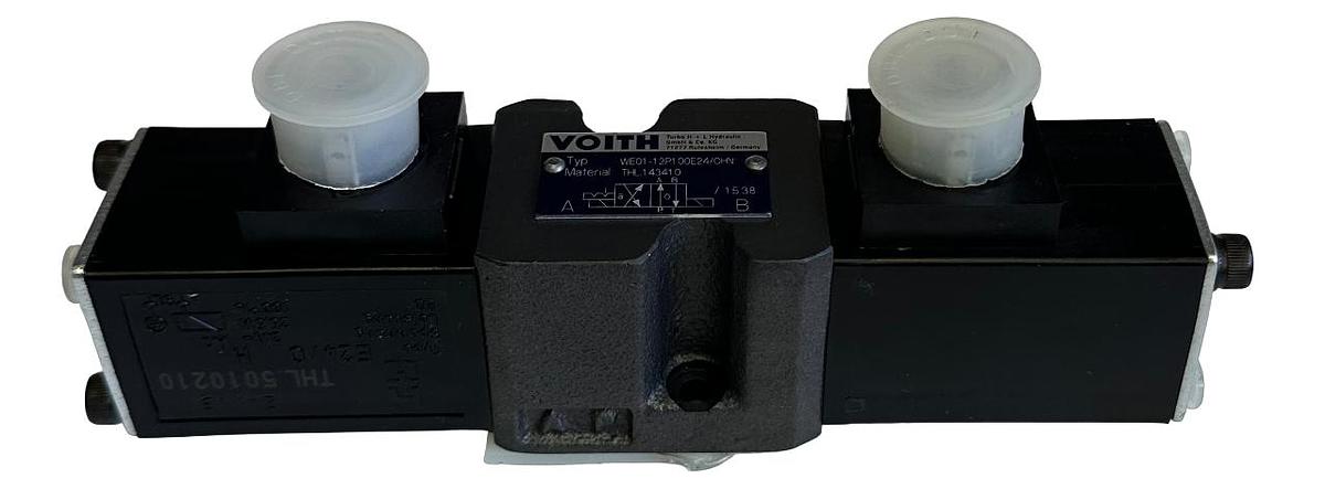 Used NEW VOITH WE01-12P100E24/OHN / WE0112P100E24OHN HYDRAULIC VALVE THL 143410