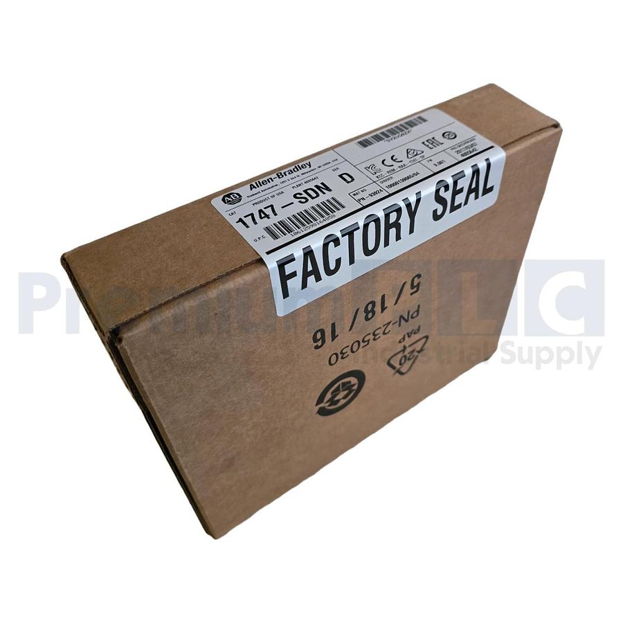 SEALED ALLEN BRADLEY 1747-SDN /D SLC/500 DeciveNet SCANNER MODULE FRN 9.001 NSFS