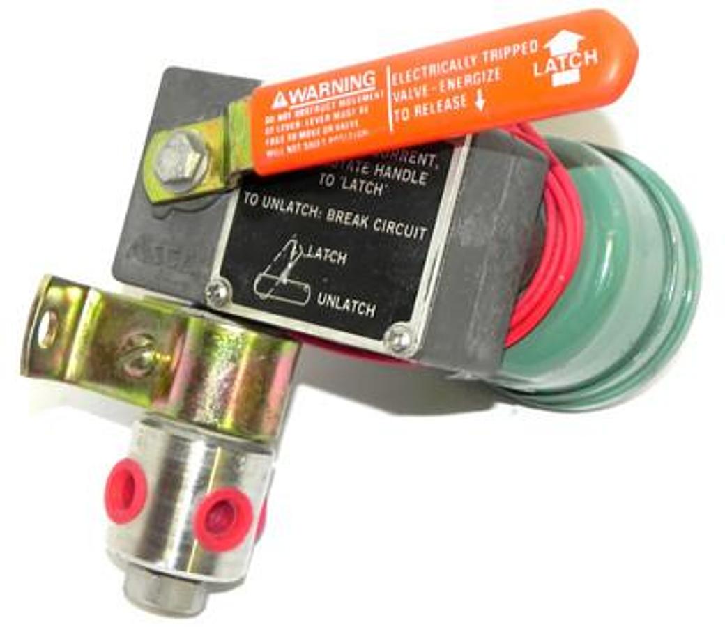 Used NEW ASCO EF8310A11 VALVE 1/4'' PIPE 20WATTS W/ LATCH LOCK