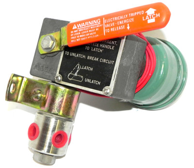 Used NEW ASCO EF8310A11 VALVE 1/4'' PIPE 20WATTS W/ LATCH LOCK