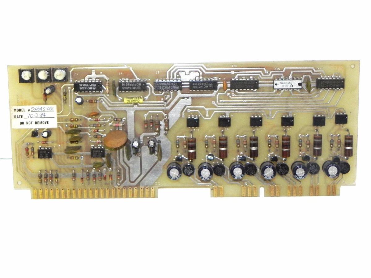 Used WELCO TECHNOLOGIES 502045001 BOARD 502045-001