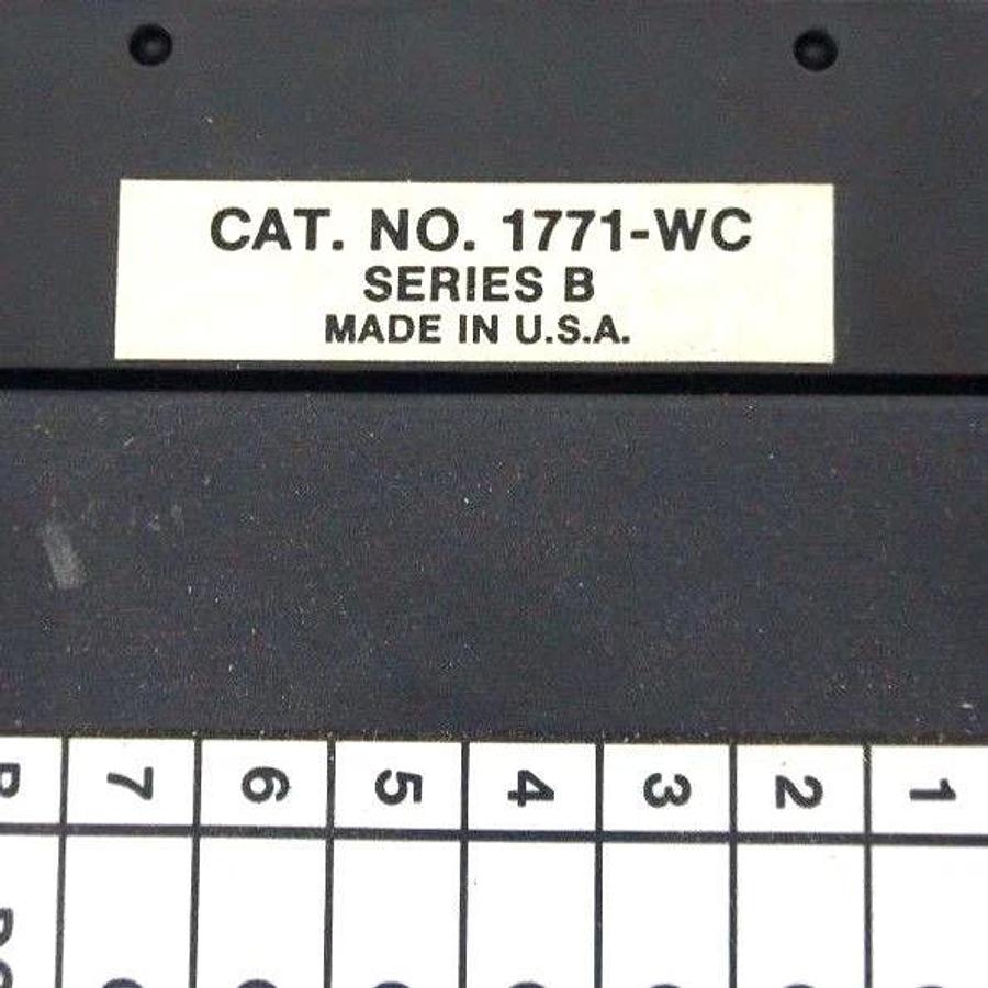Used LOT OF 6 ALLEN BRADLEY 1771-OG TTL OUTPUT MODULES W/ 1771-WC SERIES B HARNESS