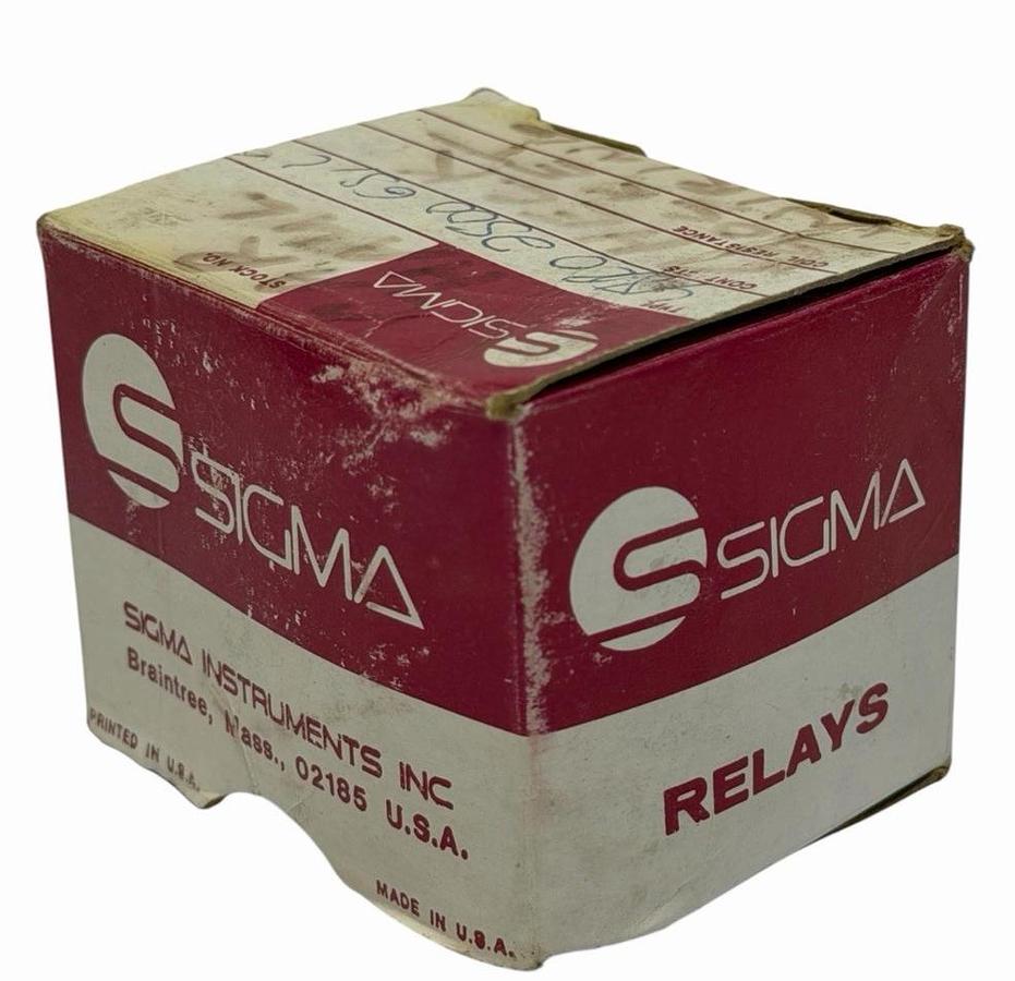 Used NIB SIGMA 48R0-2500G-SIL RELAY 2AMP 24VDC/120VAC 48R02500GSIL