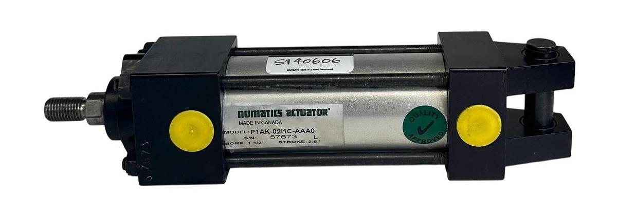 ASCO NUMATICS P1AK-02I1C-AAA0 / P1AK02I1CAAA0 ACTUATOR 2.5'' STROKE 1-1/2'' NSNP