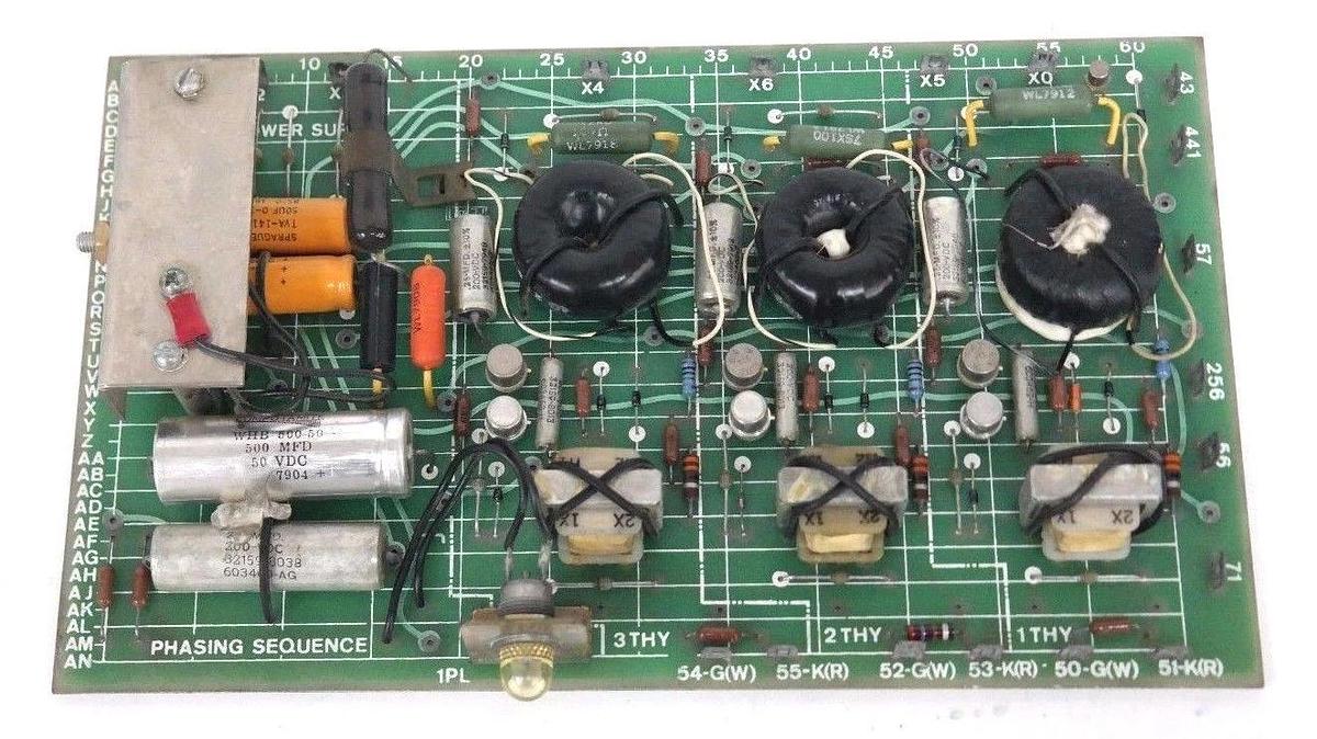 Refurbished REPAIRED RELIANCE ELECTRIC 0-51444 POWER SUPPLY BOARD 051444