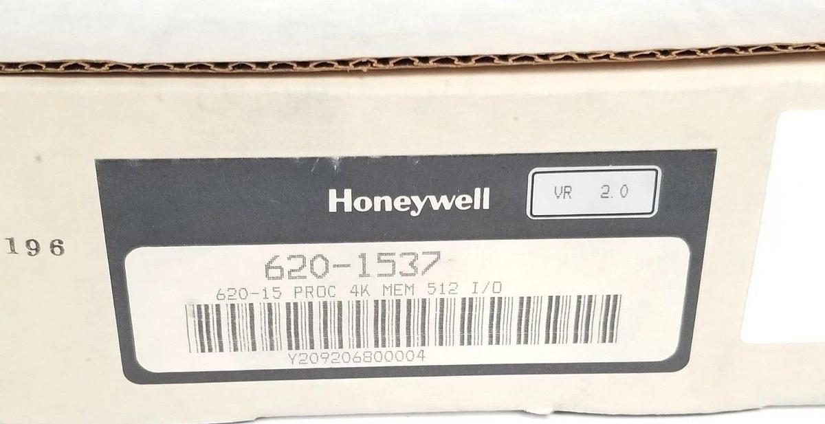 NIB HONEYWELL 620-1537 PROCESSOR 4K MEM 512 I/O 620-15 6201537 VR 2.0