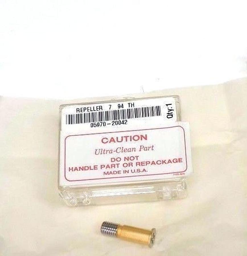 Used NEW AGILENT TECHNOLOGIES 05989-20119 REPELLER INSLTR, 0598920119, INSULATOR