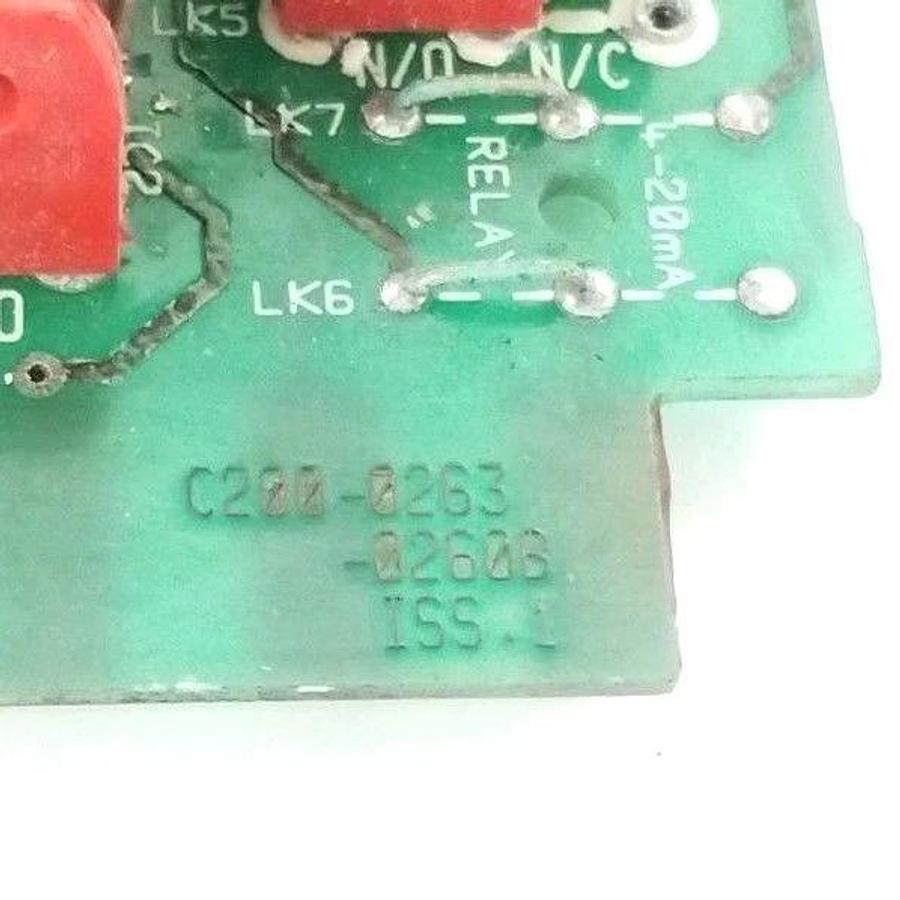 Used ABB C200/0263/0260B COMMANDER 200 POWER BOARD ISS. 1 C200/0263/0260A