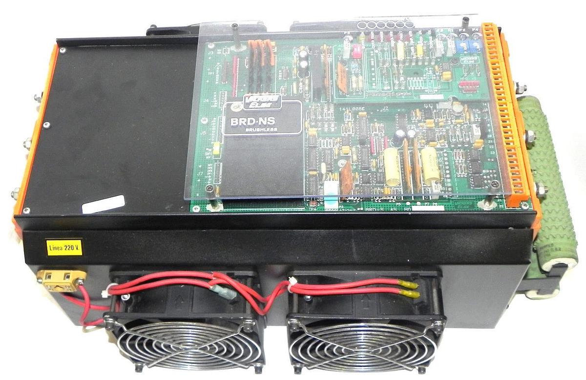 Used VICKERS ELGE BRD-NS BRUSHLESS SERVO DRIVE TIPO BRDNS703S