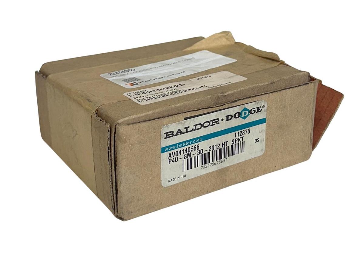 Used BALDOR DODGE P40-8M-30-2012 HT SPKT / 112876 HIGH-TORQUE SPROCKET TAPER NSMP