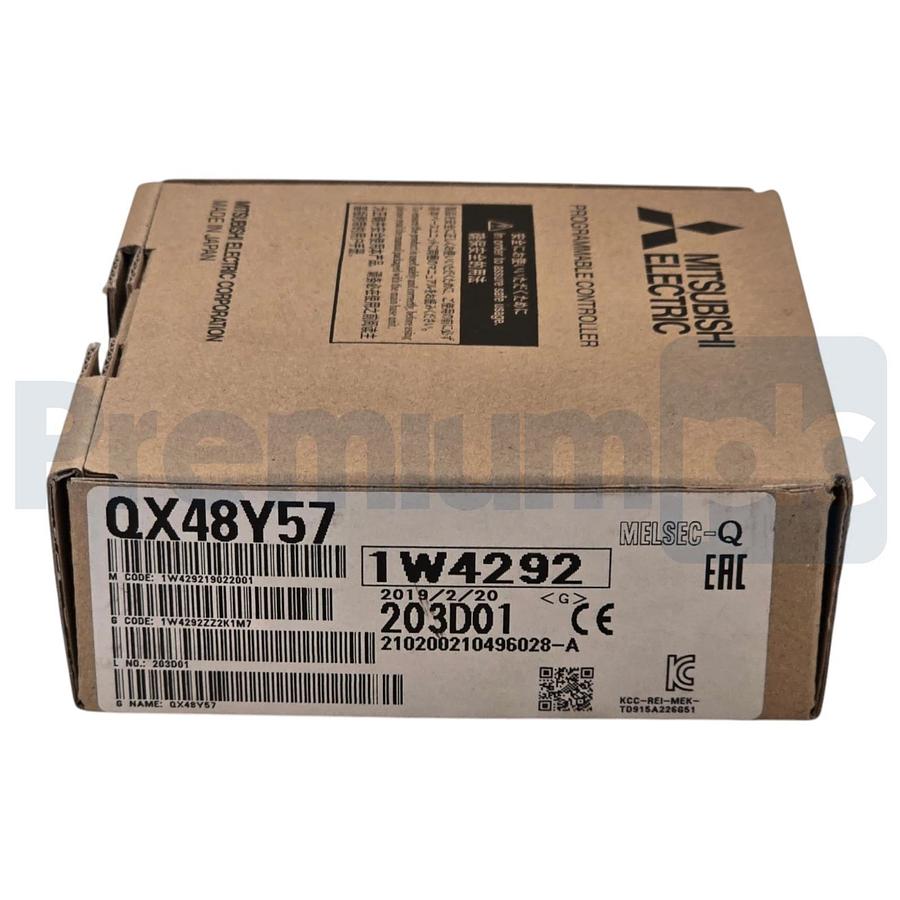 Mitsubishi QX48Y57 MELSEC-Q QnU Series I/O Combination Module 24VDC NSMP