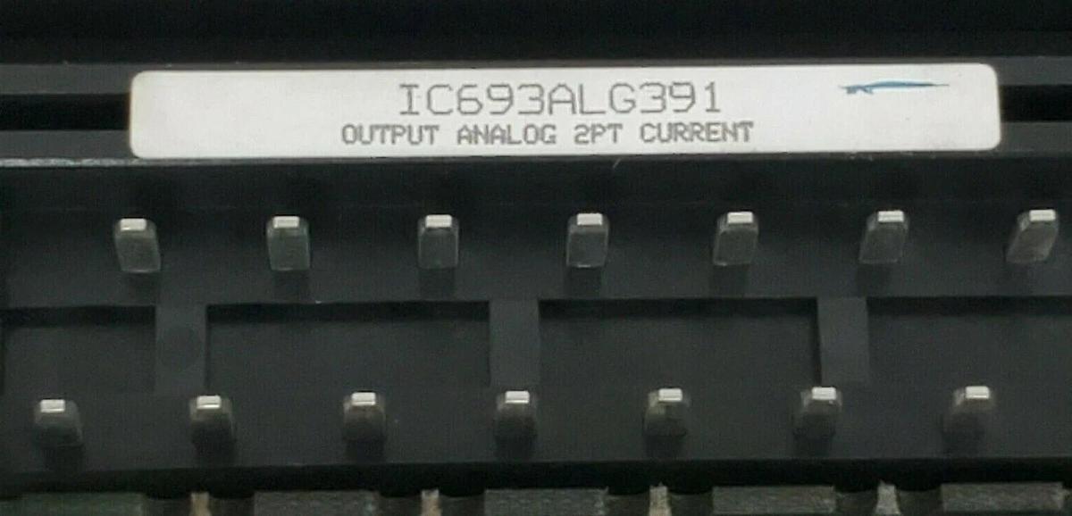 Used GE FANUC IC693ALG391B OUTPUT MODULE 2PT CURRENT IC693ALG391
