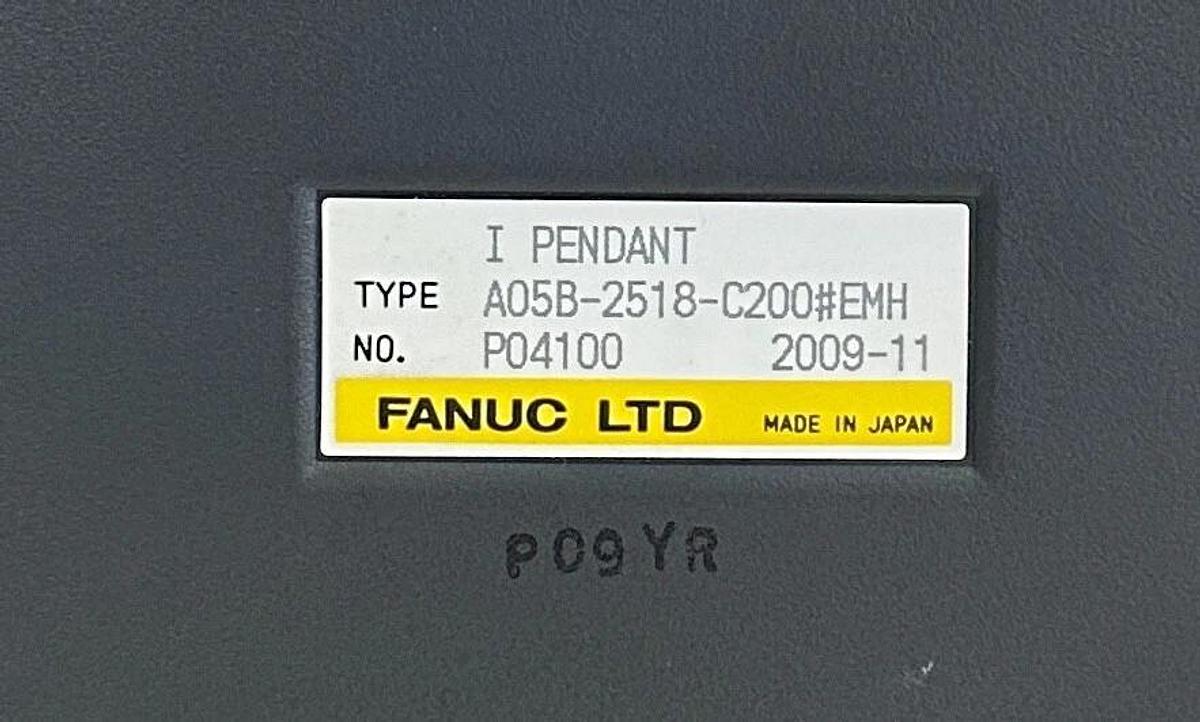 FANUC A05B-2518-C200#EMH ROBOT TEACH PENDANT A05B2518C200EMH iPENDANT NSNP