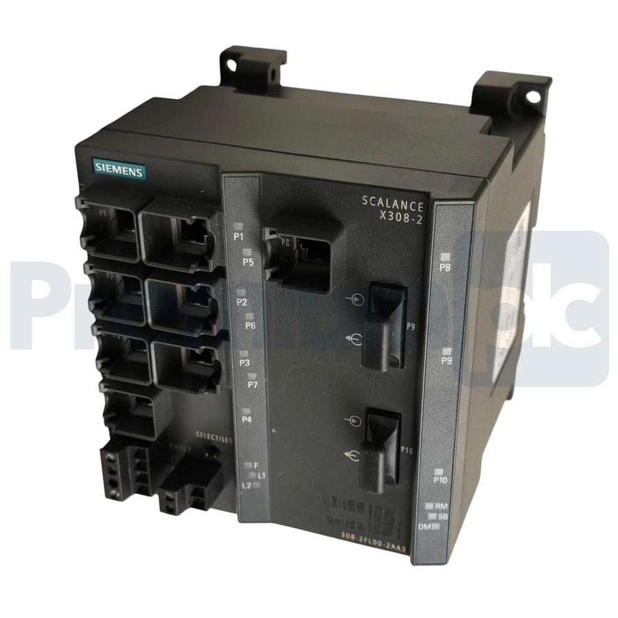 Siemens 6GK5308-2FL00-2AA3 SCALANCE X308-2 Managed IE Switch 10-Port 1GB MM NUPI