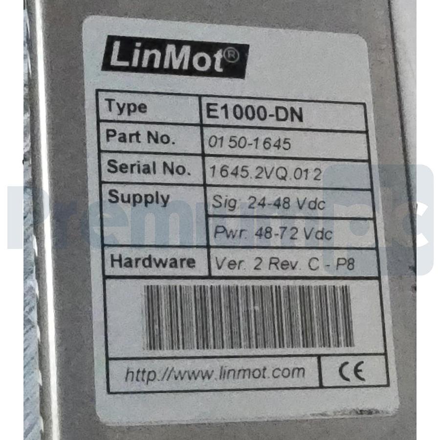 Used LinMot E1000-DN | 0150-1645 DeviceNet Linear Motor Servo Drive Controller USPI