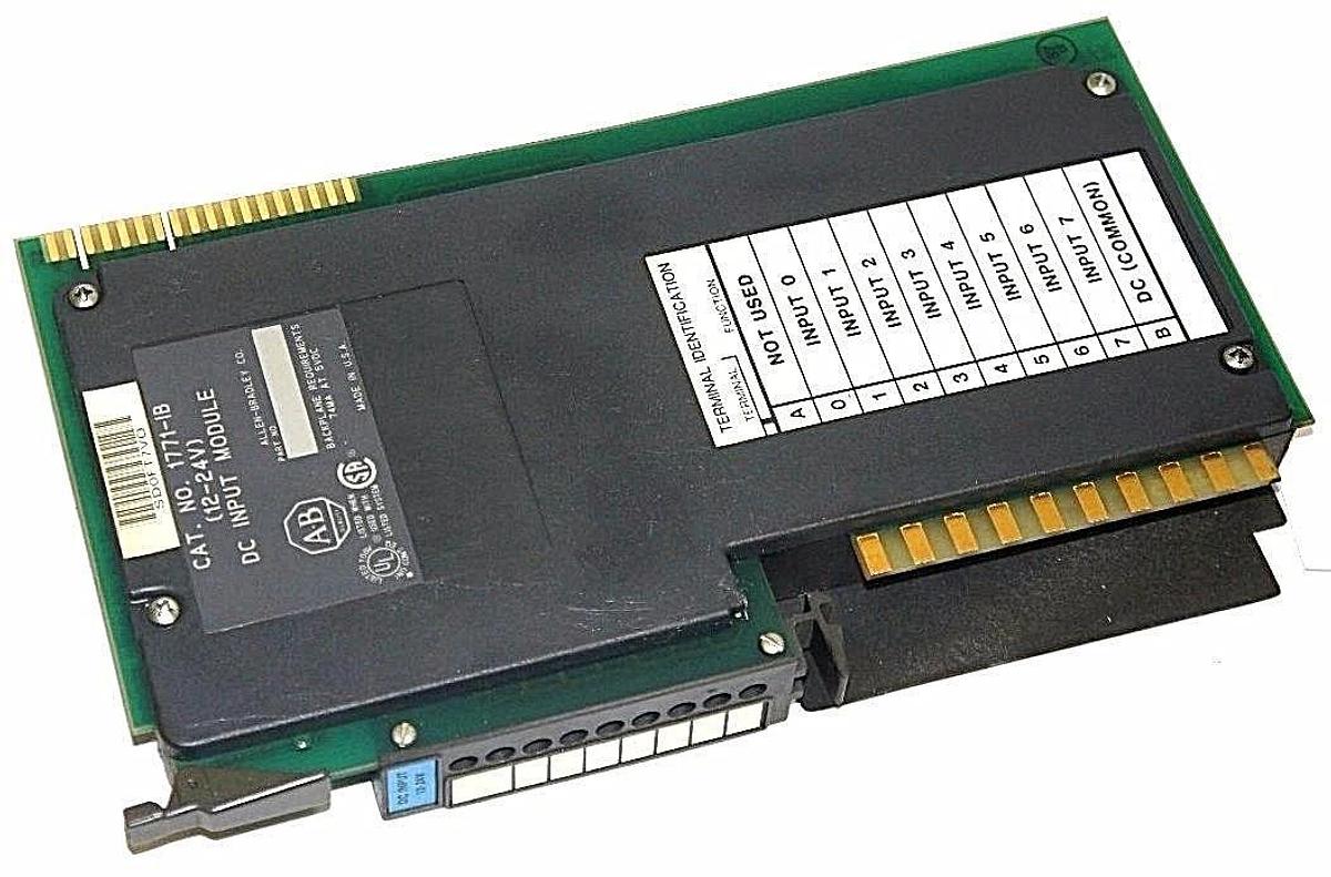 Used ALLEN BRADLEY 1771-IB INPUT MODULE 12-24VDC, 1771IB