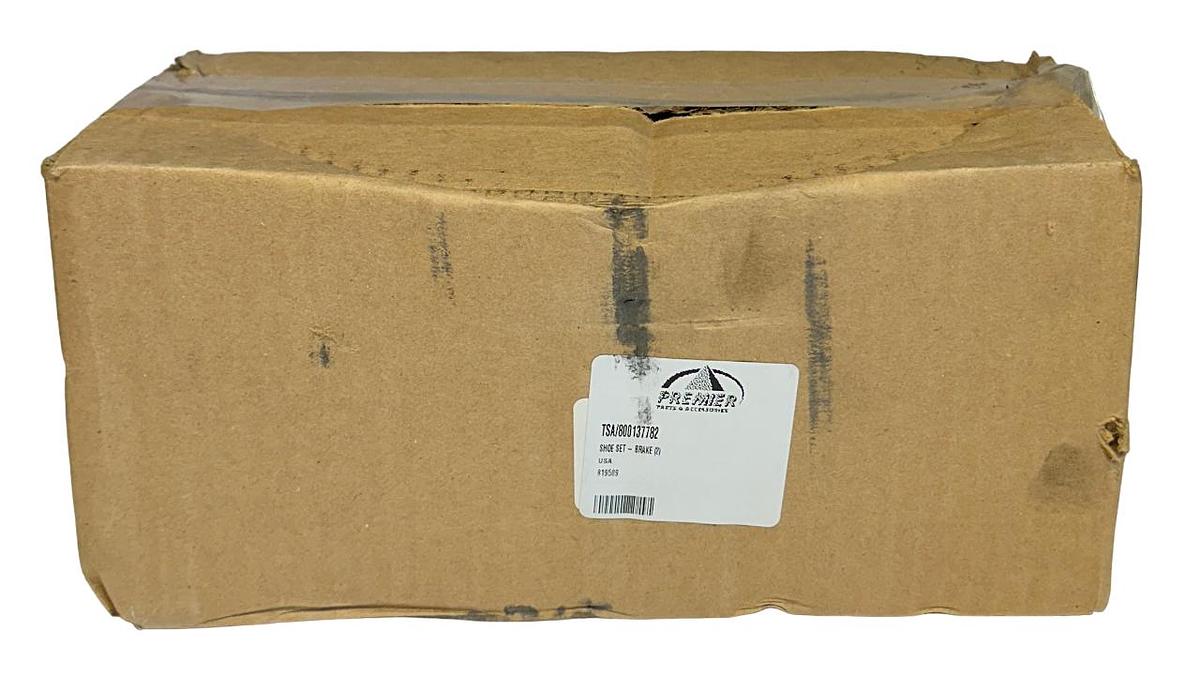 Used YALE PREMIER 800137782 / YT800137782 OEM BRAKE SHOE SET (2) FOR FORKLIFT NSMP