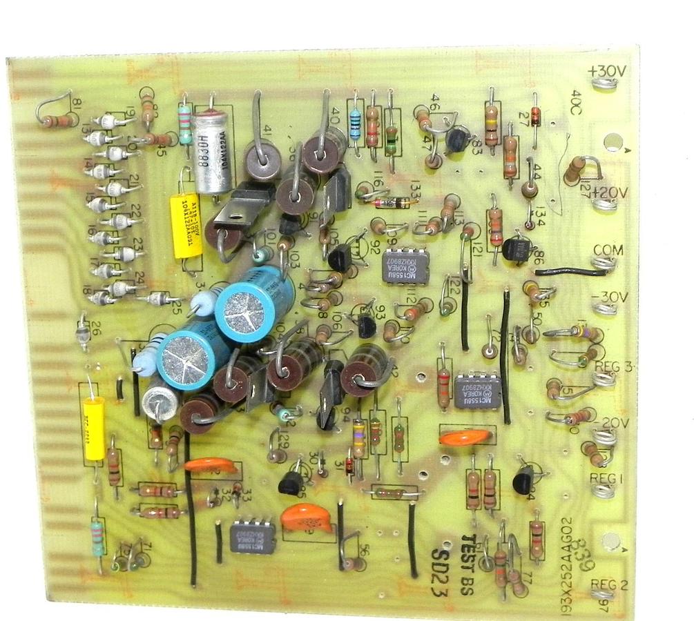 Used GENERAL ELECTRIC 193X252AAG02 REGULATOR CARD