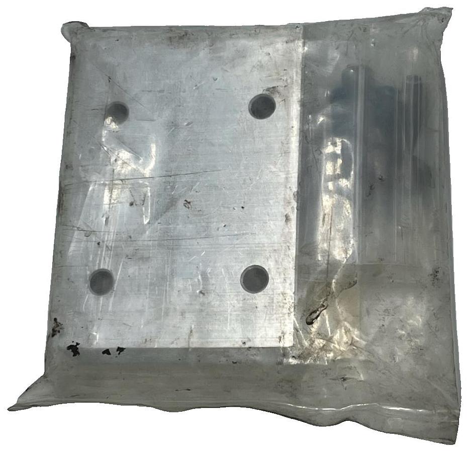 Used Daman Products AD05HCPS Aluminum Cover Plate Hydraulic Manifold Block Cover NSMP