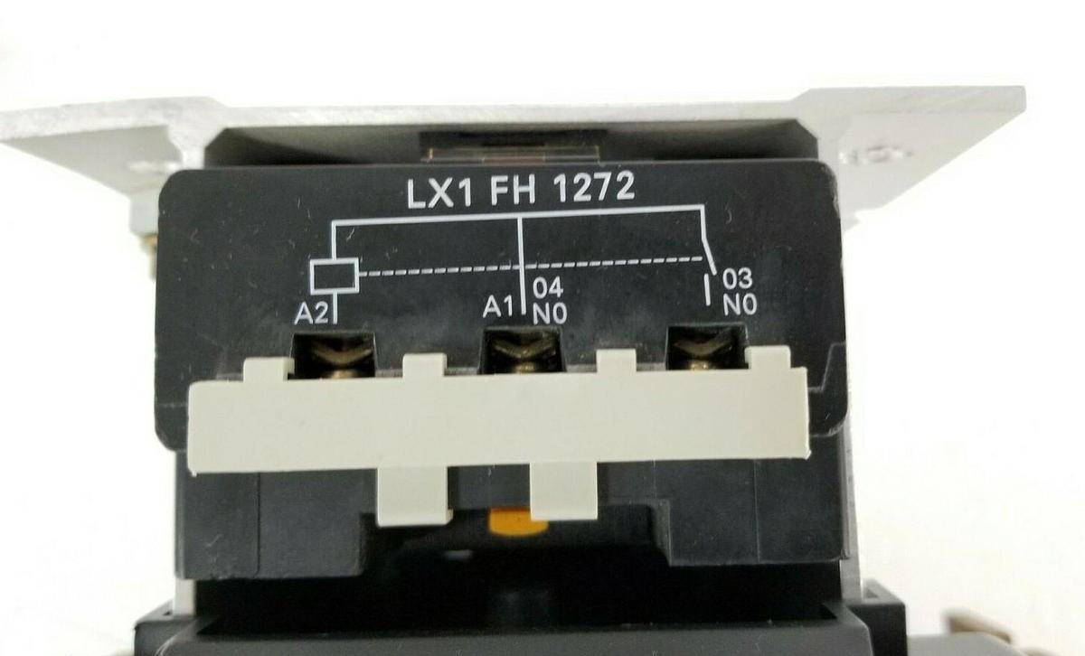Used TELEMECANIQUE LC1-F265 CONTACTOR 265A 3P W/ LX1-FH-1272 COIL 120/127VAC LA1DN11