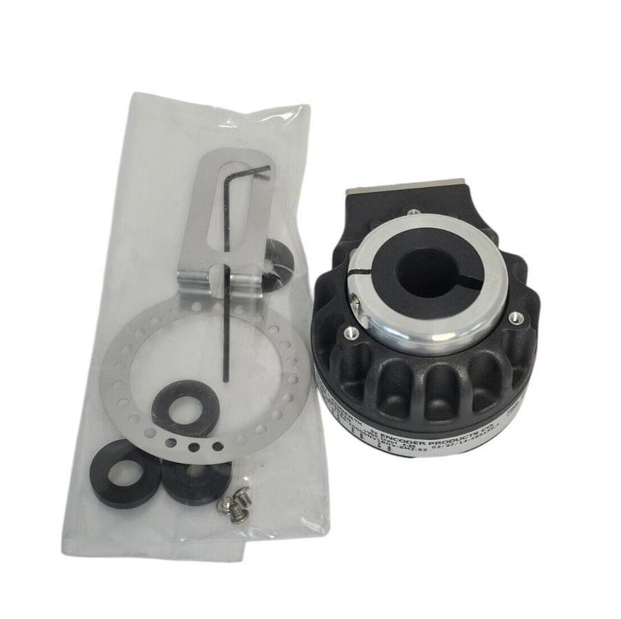 Used ACCU-CODER 25T-11SG-10000NV1RHV-SMZ-S3 25T THRU-BORE ENCODER 5-28VDC NSMP