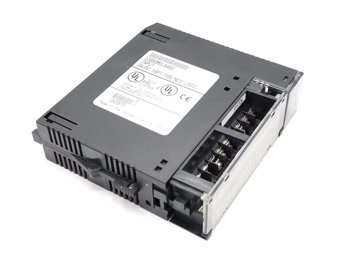 Used GE FANUC IC693MDL645D INPUT MODULE 24VDC 16PT POS/NEG LOGIC