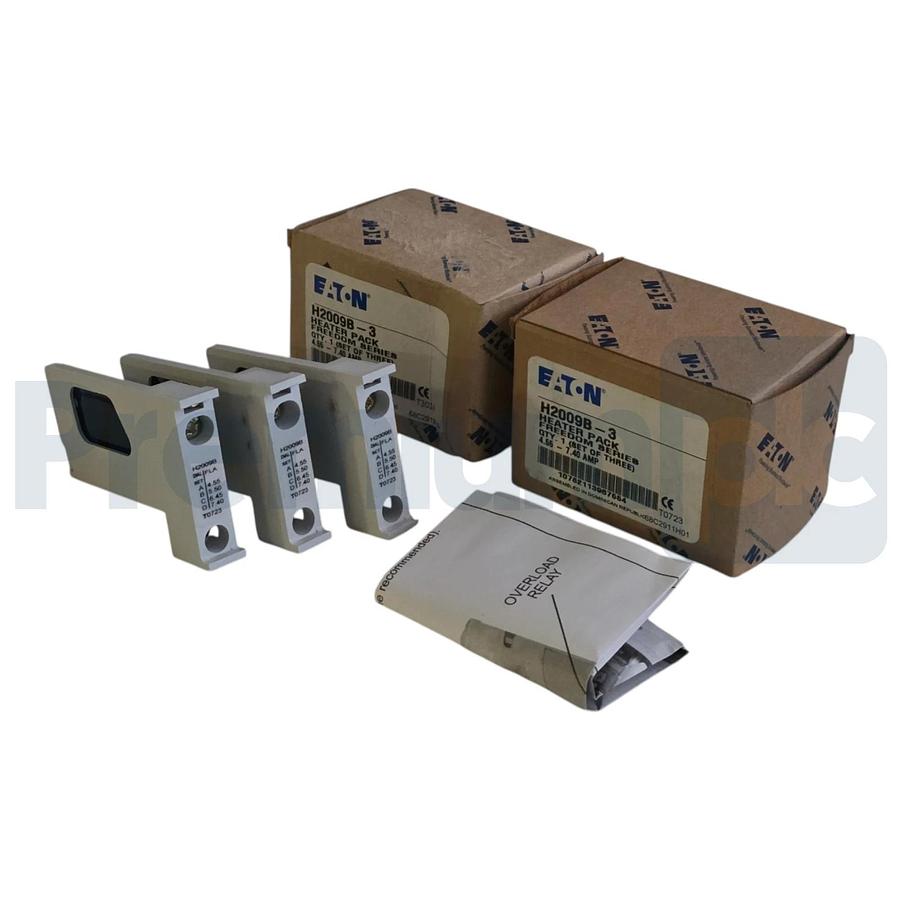 (2 Boxes of 3) Eaton H2009B-3 Freedom Series Heater Pack | 4.55 - 7.40 AMP NSMP