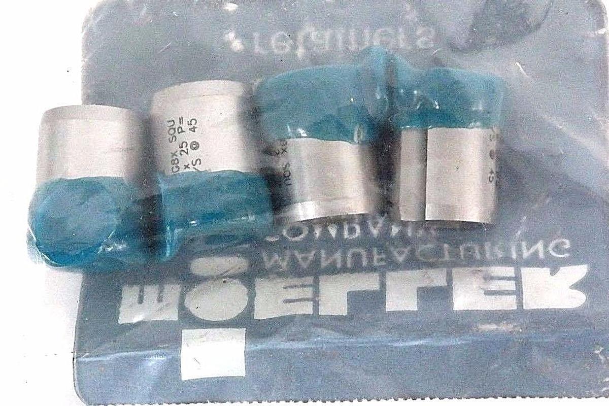 NIB MOELLER MUS020-025 P=6.5500 B=12 D6@45 PUNCH 0117-RG8X - LOT OF 4