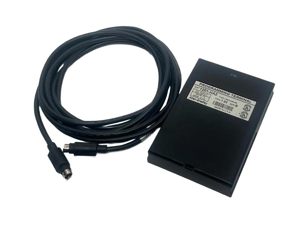 Allen-Bradley 1201-HA2 HIM Programming Terminal with 9m 1202-C90 SCANport Cable