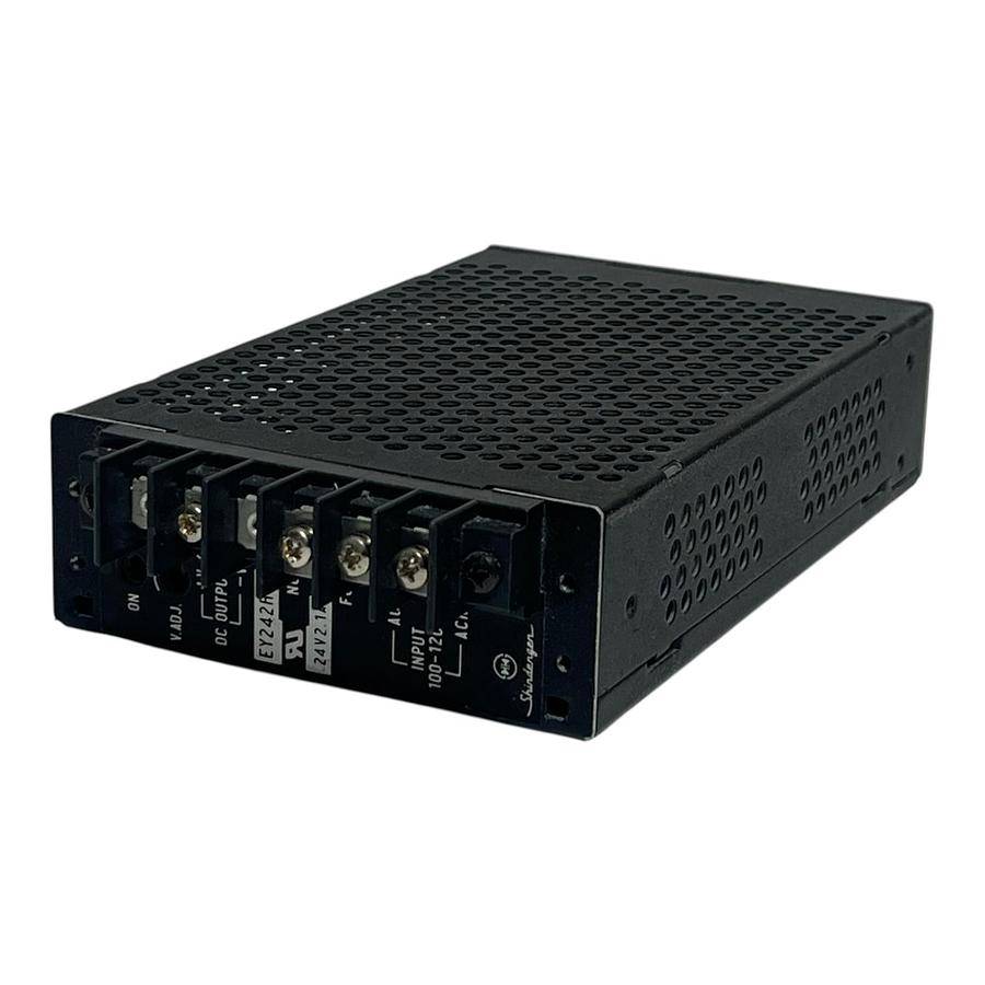 Used Shindengen EY242R1U Industrial DC Power Supply 24V 2.1A 100-120VAC Japan