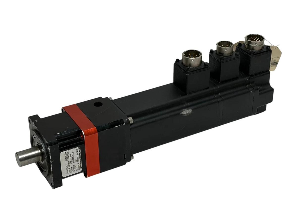 Used Giddings & Lewis NSM2304 B24 Servo Motor M.1015.6950 w/Micron XDT60-010 Gearbox