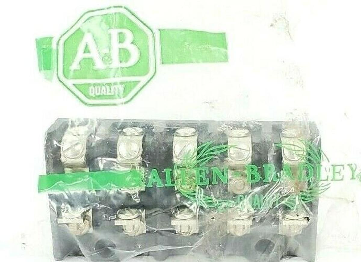 Used NEW ALLEN-BRADLEY X-49662 CONTACT BLOCK, SIZE 1, 5NO, X49662