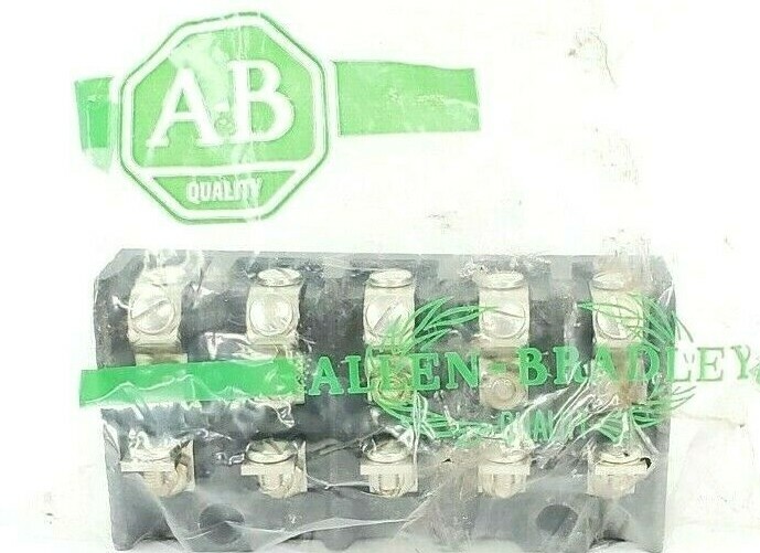 Used NEW ALLEN-BRADLEY X-49662 CONTACT BLOCK, SIZE 1, 5NO, X49662