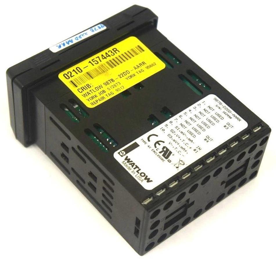 Refurbished WATLOW 987B-22DD-AARR TEMPERATURE LIMIT OR PROCESS CONTROLLER, 987B22DDAARR