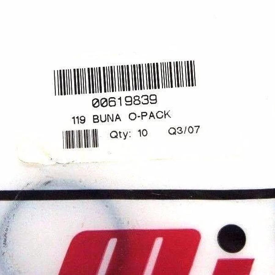 Used LOT OF 7 NEW MOTION INDUSTRIES 00619839 O-PACKS 119 BUNA (7 BAGS OF 10)