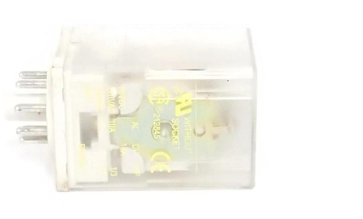 Used SQUARE D 8501KP012V53 RELAY SER. E 24VDC DPDT, 8501-KP012V53