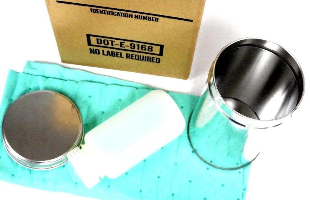NIB ALL PACK DOT-E-9168 STURDEE SEAL 1 QUART BOTTLE