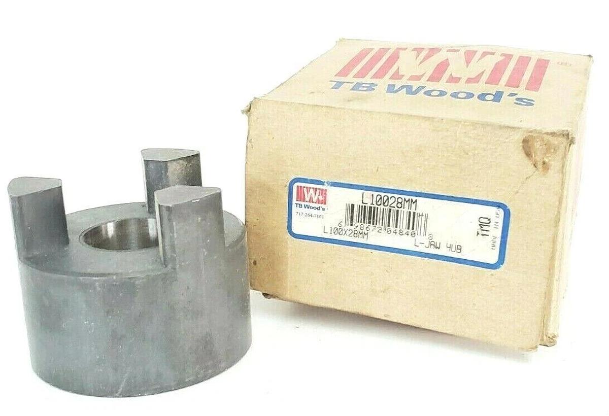NIB TB WOODS L10028MM JAW COUPLING L100X28MM
