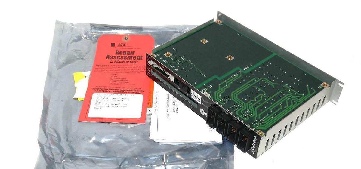 Refurbished REPAIRED OKUMA FUB-DRII 1911-2245-18.228 DRIVE VER. NO. 2.1