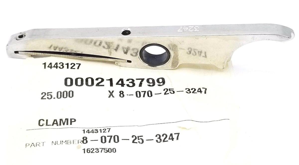 Used NEW KRONES 8-070-25-3247 CLAMP 0002143799, 1443127, 8070253247