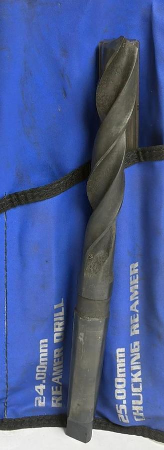 Used Metric Blue M24 Fastener Drill Counterbore Reamer Tap Kit
