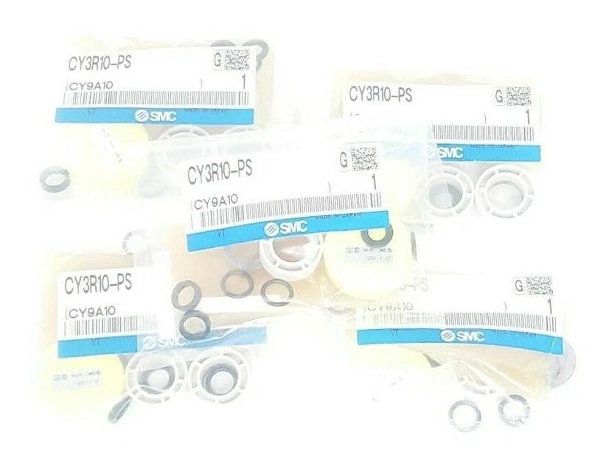 Used BOX OF 5 NEW SMC CY3R10-PS SEAL KITS CY3R10PS