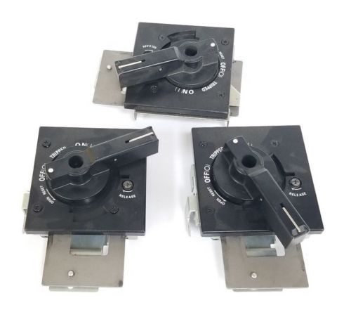 Used LOT OF 3 GENERIC S2SW F0601 ON/OFF CIRCUIT BREAKER OPERATING SWITCHES S2