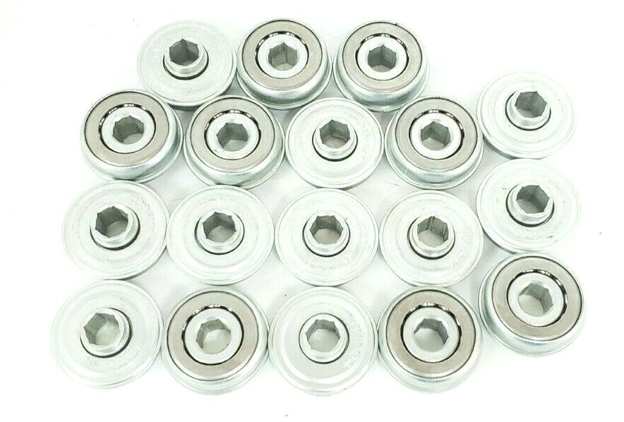 Used LOT OF 18 GENERIC NO. 104 BALL BEARINGS