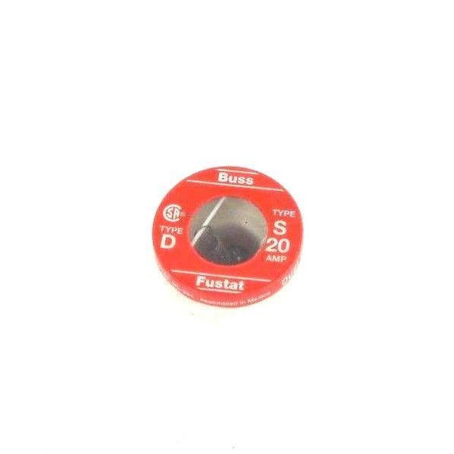 LOT OF 3 NEW BUSS TYPE S FUSTAT DUAL ELEMENT TIME DELAY FUSES 20 AMP