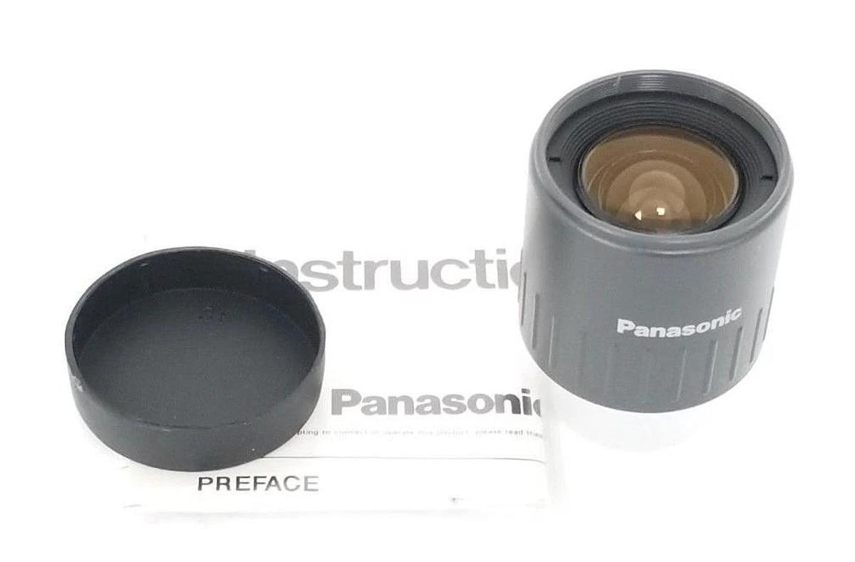 Used NIB PANASONIC WV-LF6 FIXED IRIS TV LENS 6MM, 1:1.4, WVLF6