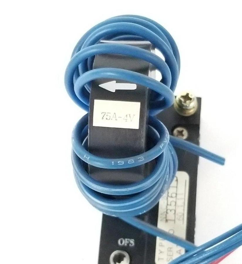Used NANA ELECTRONICS NNC-20CTA, 75A-4V HALL CURRENT TRANSFORMER