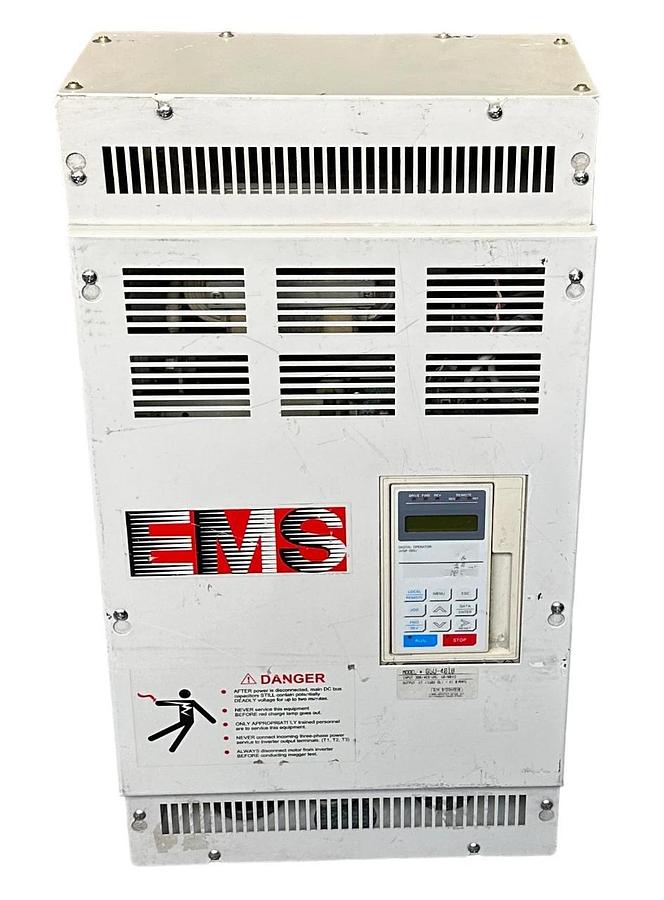 Used Yaskawa Magnetek EMS CIMR-G5U4018 AC Drive 30HP 460V 3PH 40181CU 4041-FVG+ USPI