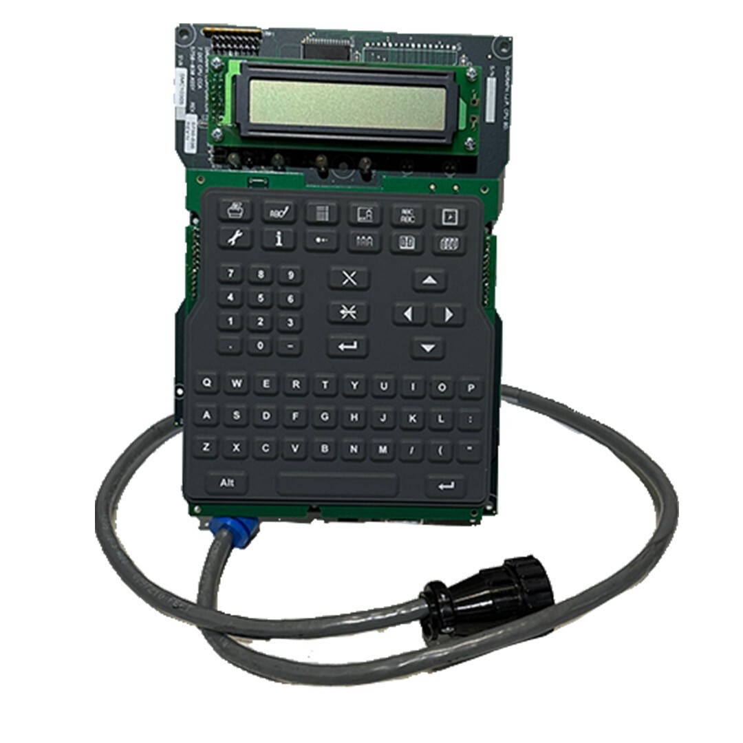 Used NEW DIAGRAPH 5750-030 / 5750030 7-DOT CPU CCA REV. N W/ KEYPAD AND DISPLAY