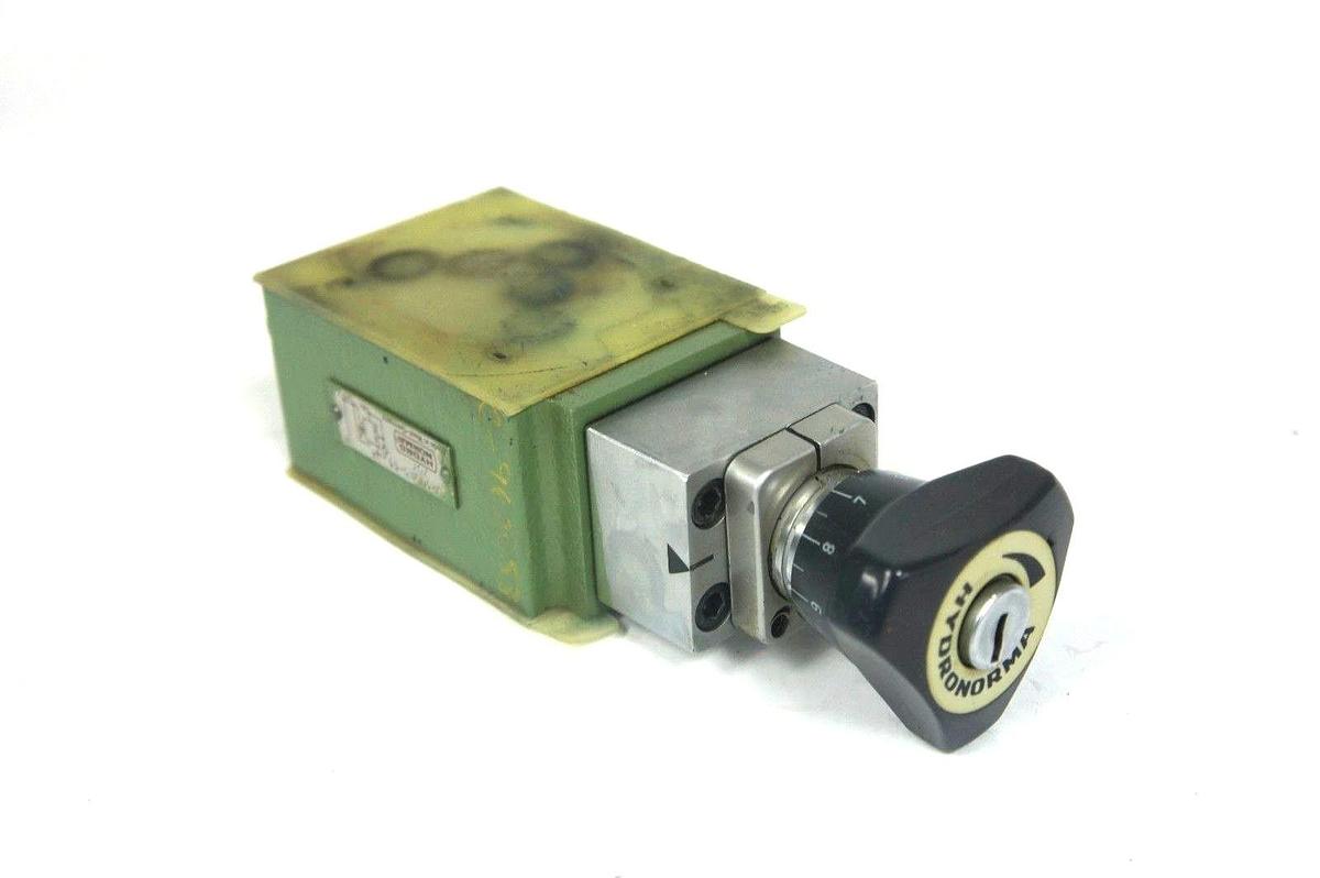Used HYDRONORMA ZDR10DA3-11 VALVE W/O KEY ZDR10DA311